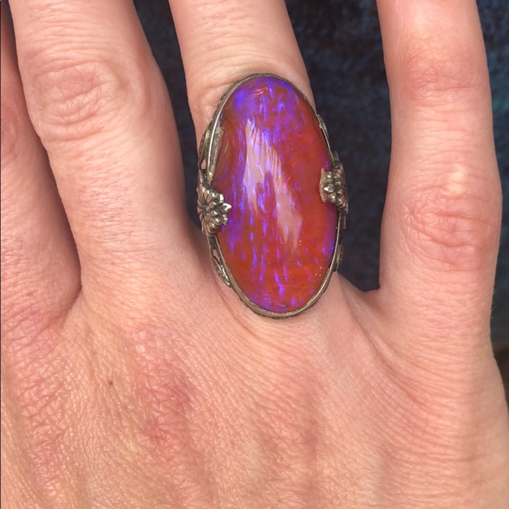 Vintage Starling silver ring size 6 - Picture 3 of 8